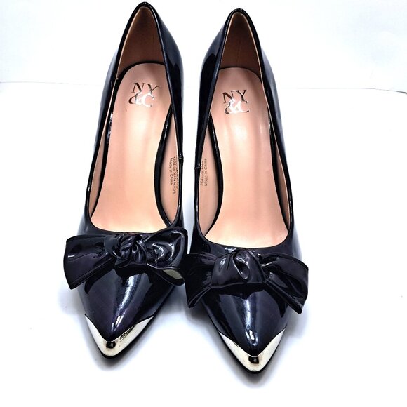 NY & C New York & Company Women's Wendy Pumps - Size 10 - Picture 3 of 7